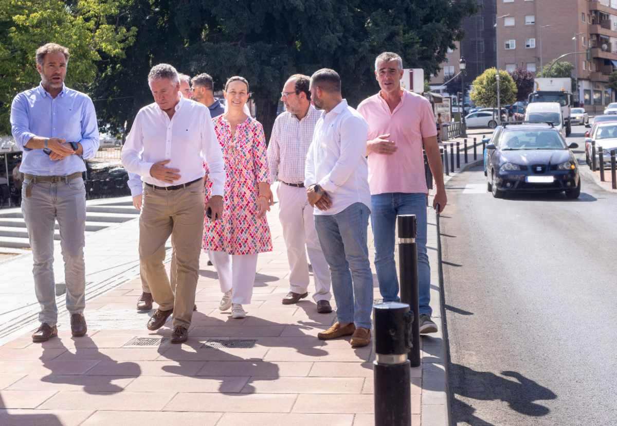 Visita asfaltado Ingeniero Mariño