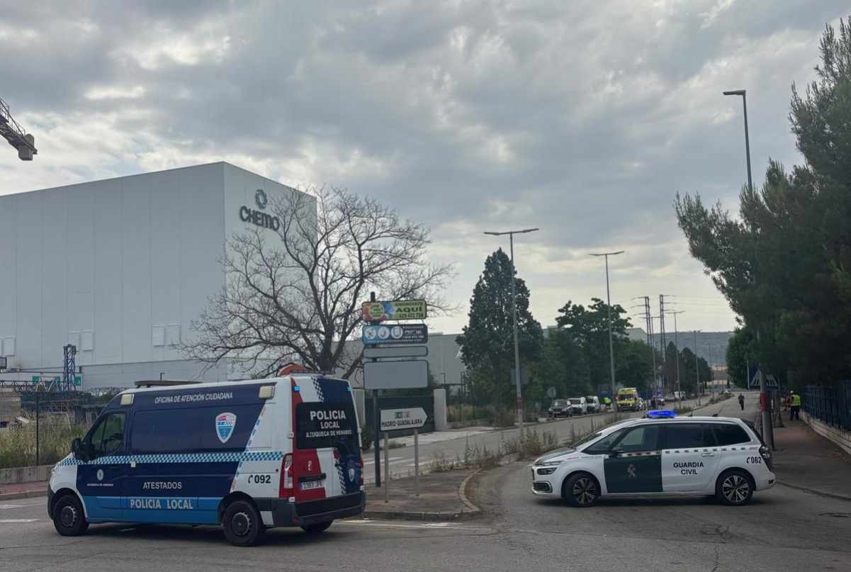 Incendio en Azuqueca.