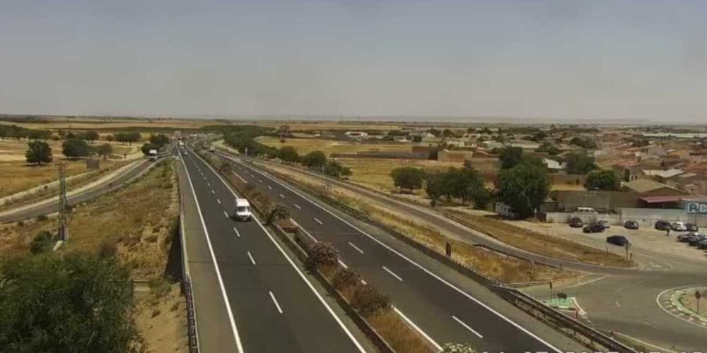 Imagen de la A-31, cerca del lugar del accidente.