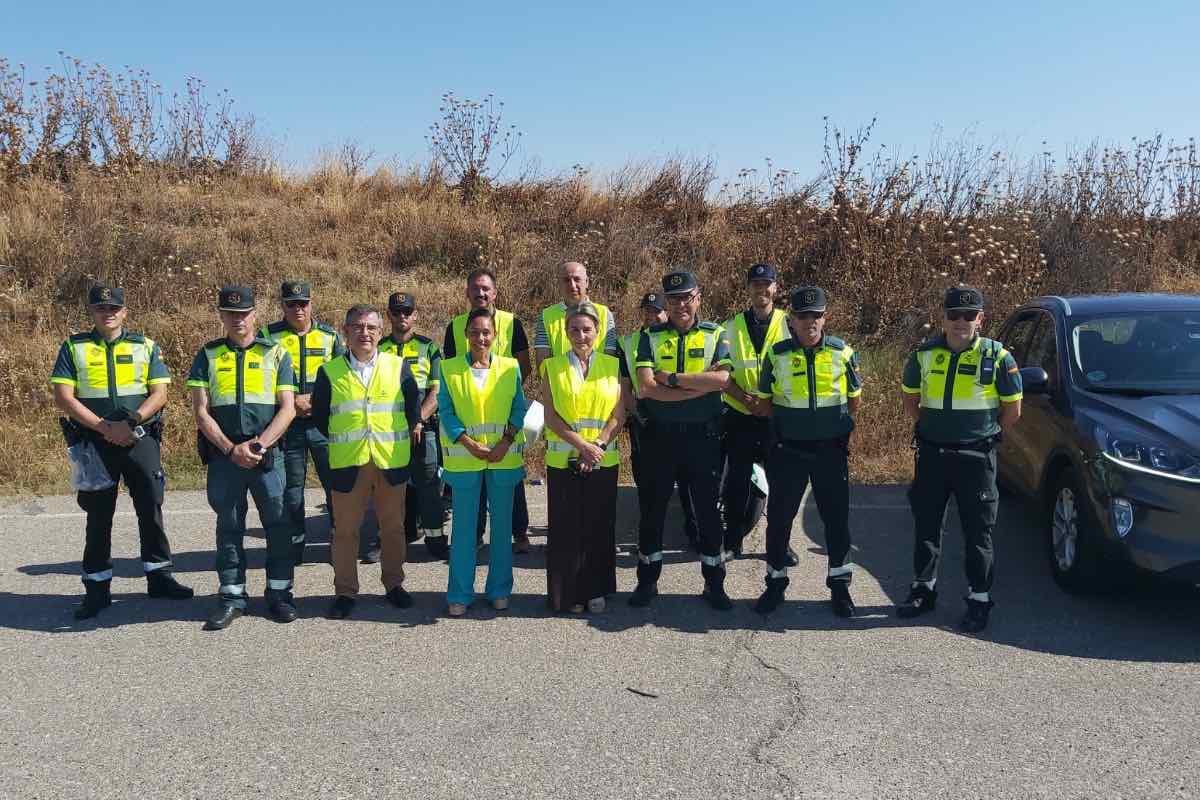 La delegada del Gobierno de España en Castilla-La Mancha, Milagros Tolón, ha presentado esta mañana la nueva campaña especial de vigilancia de la Dirección General de Tráfico