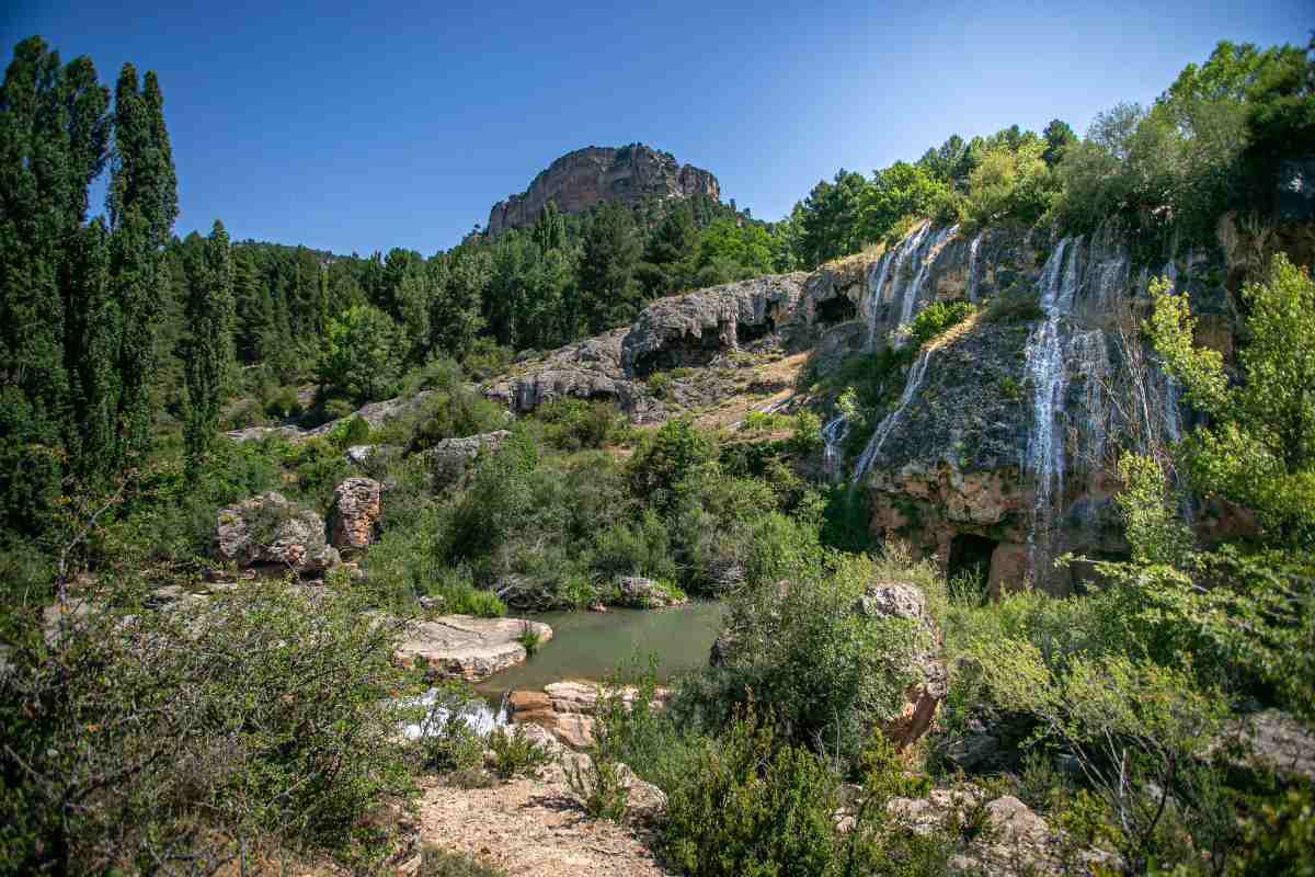 Barrera tobácea de la Laguna de Uña (Cuenca).