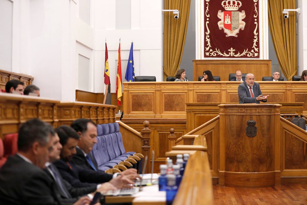Imagen del Pleno de las Cortes de Castilla-La Mancha.