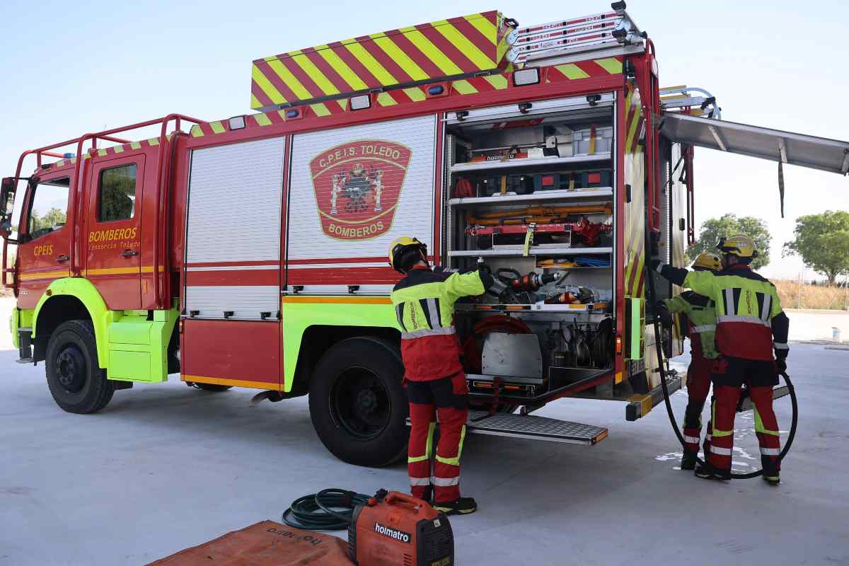 bomberos, camion, cpeis