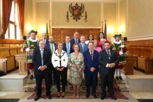 El equipo de gobierno provincial, el día de su toma de posesión.