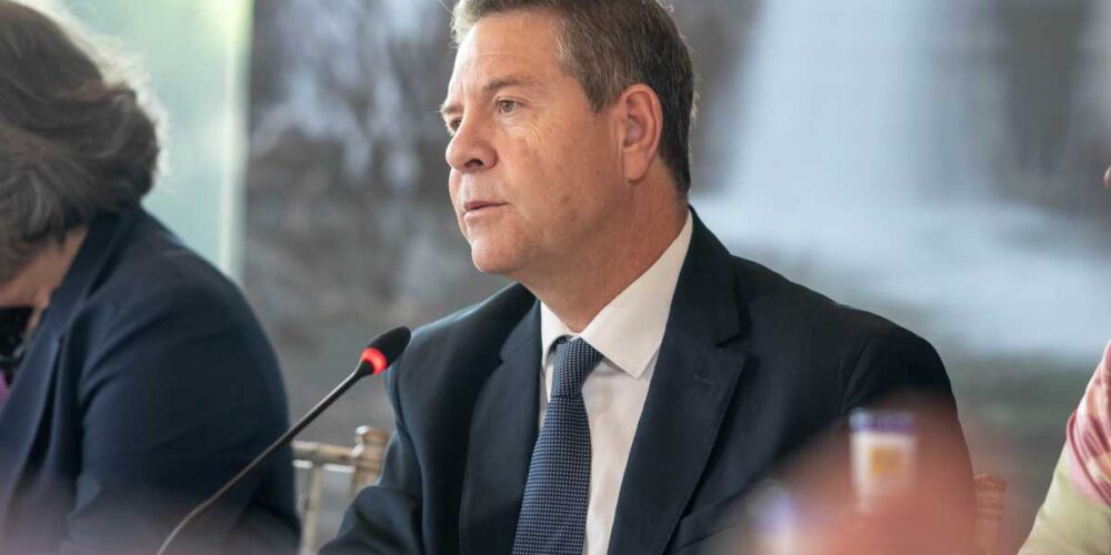 El presidente de Castilla-La Mancha, Emiliano García-Page.