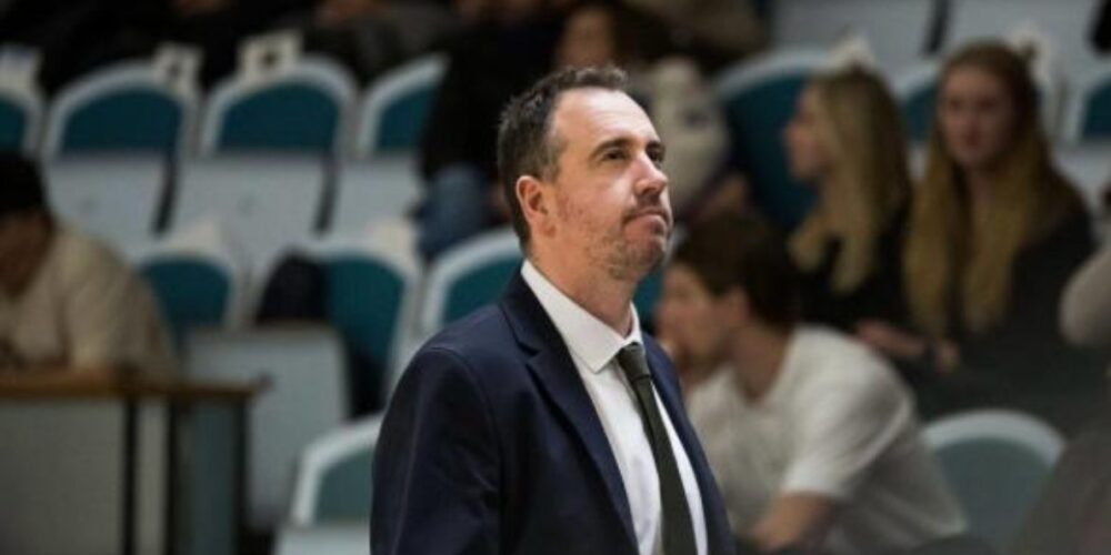 Sergio Vicente Beleña, entrenador del Club Baloncesto Toledo.