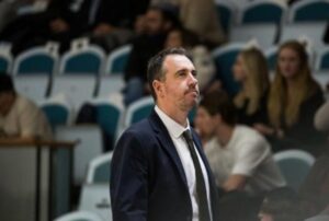 Sergio Vicente Beleña, entrenador del Club Baloncesto Toledo.