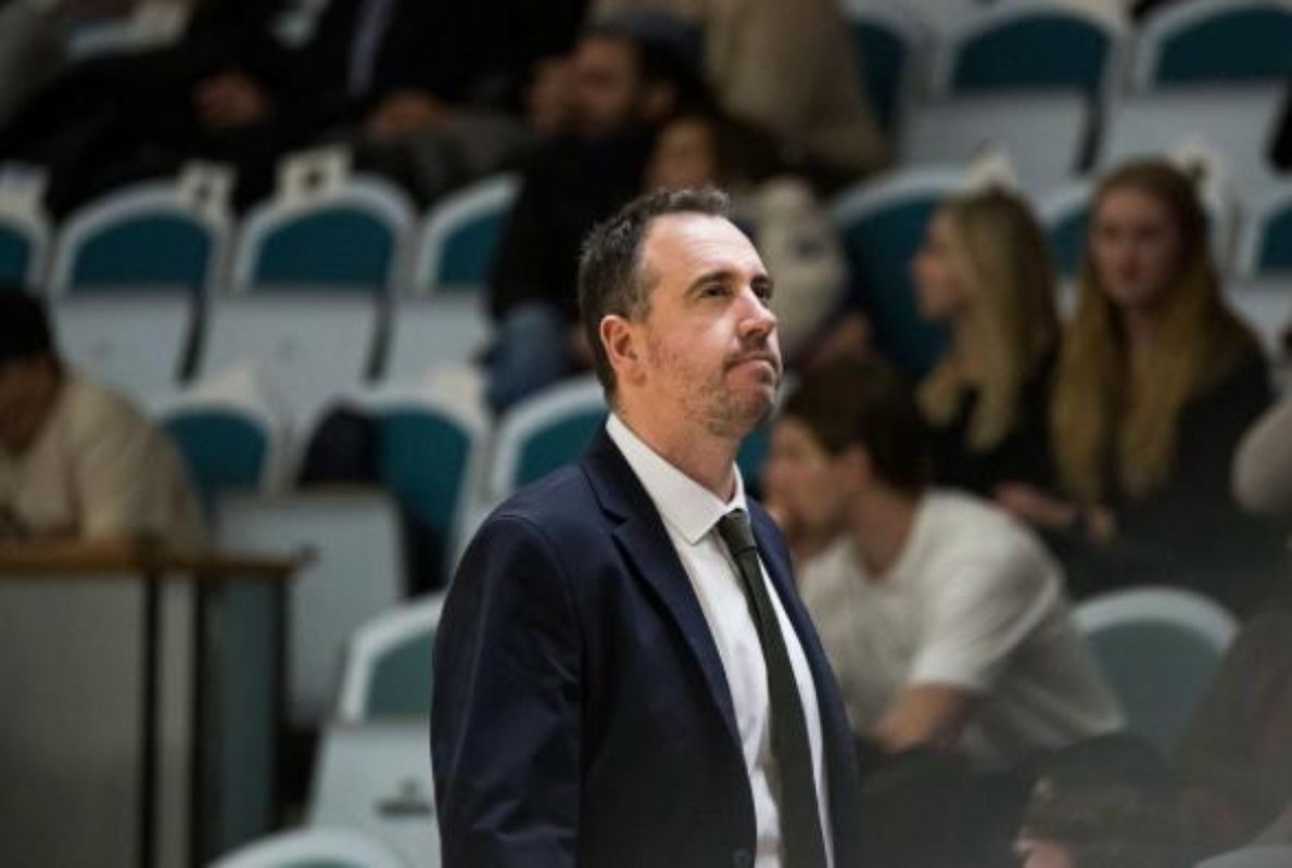 Sergio Vicente Beleña, entrenador del Club Baloncesto Toledo.