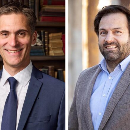 Olivier Strebelle, la izquierda, es el nuevo CEO de Puy du Fou en España, en sustitución de Erwan de la Villèon.