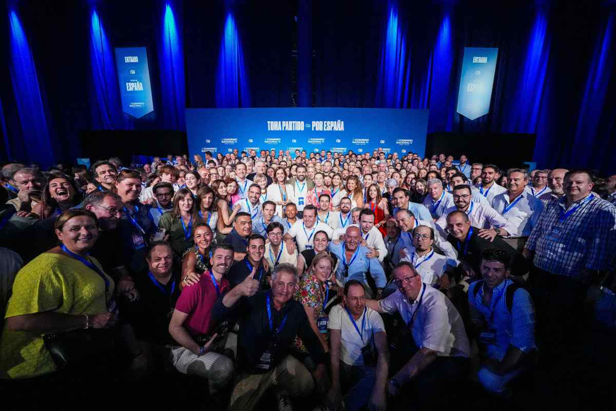 La delegación castellanomanchega en el Congreso Nacional del PP.
