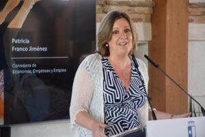 Patricia Franco anunció la campaña ‘Escapada Joven Castilla-La Mancha’.