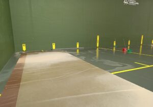 Daños tormenta Polideportivo San José
