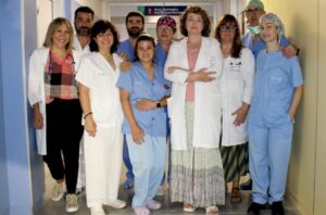 Equipo multidisciplinar que permite la humanización de los partos por cesárea.