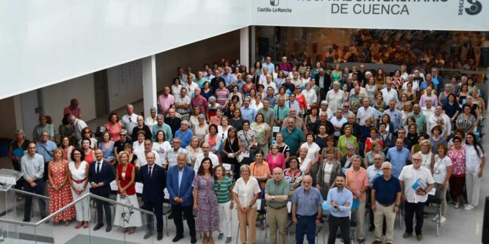Acto celebrado en el nuevo hospital en homenaje y despedida a los 342 jubilados desde el año 2020 hasta el 2024.