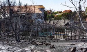 Foto de archivo del incendio de Méntrida (Toledo). Foto: ENCLM/Rebeca Arango