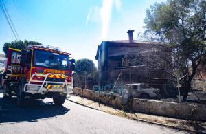 Incendio Casarrubios de Monte (Toledo). Foto: ENCLM/Rebeca Arango