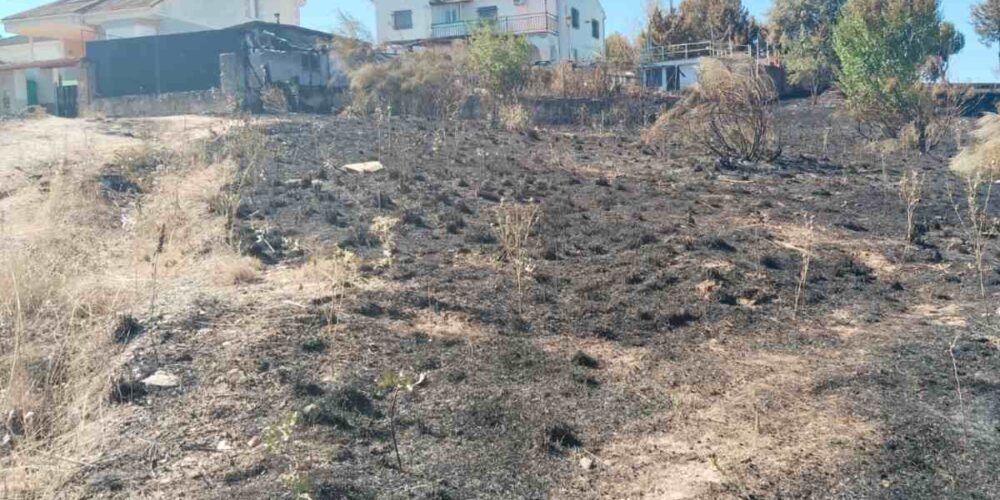 Foto del incendio de Casarrubios del Monte (Toledo). Foto: ENCLM/Rebeca Arango