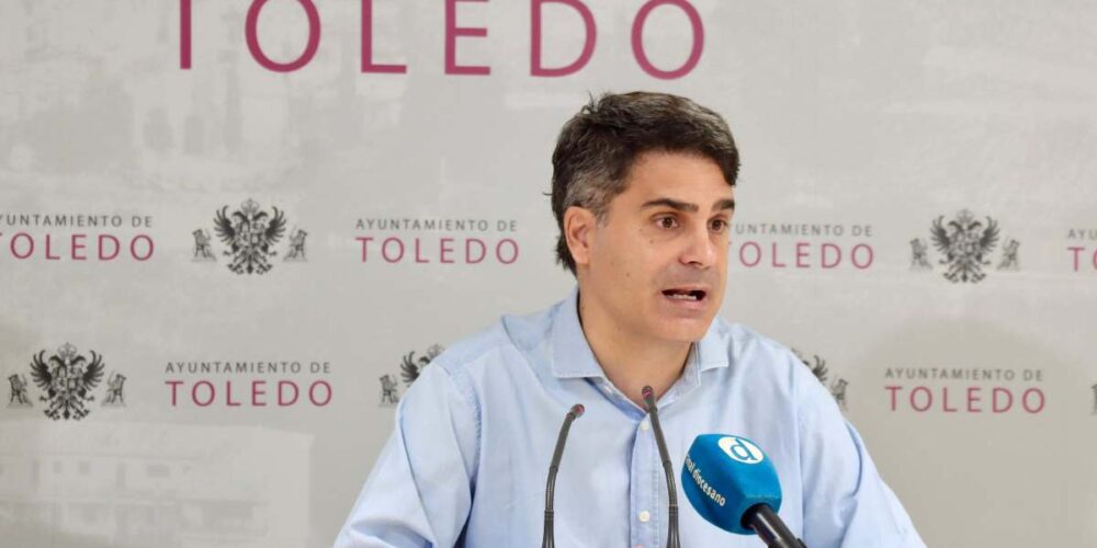 El portavoz municipal del Ayuntamiento de Toledo, Juan José Alcalde