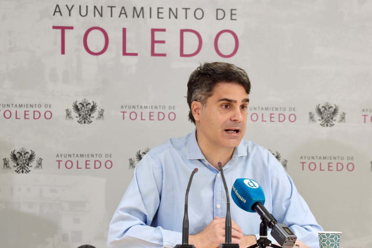 El portavoz municipal del Ayuntamiento de Toledo, Juan José Alcalde