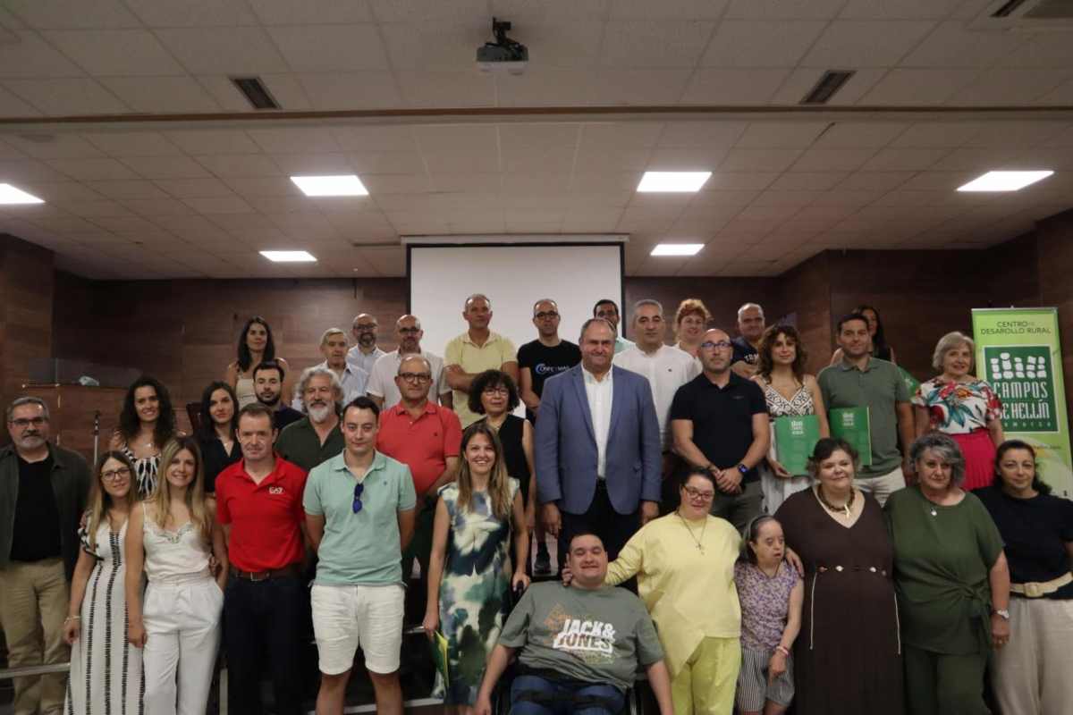 Lizán, en Fuente Álamo, con el Grupo de Desarrollo Rural 'Campos de Hellín'.