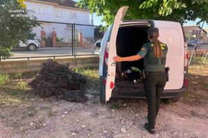 Detienen a los ocupantes de una furgoneta que protagonizaron una fuga de película.