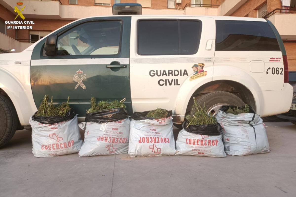 Incautación de la Guardia Civil de Cuenca