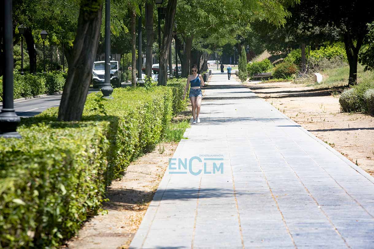 calor, altas temperaturas, gente, verano