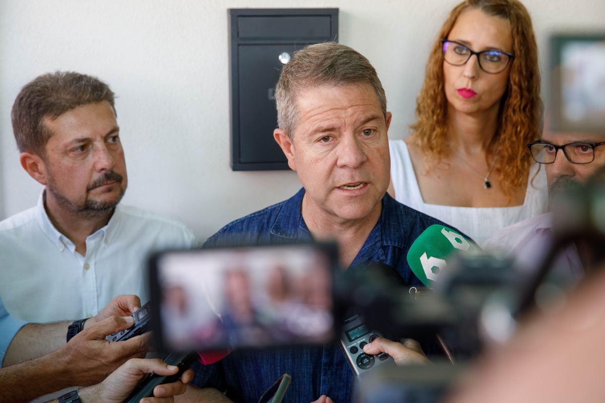 Page opinó en Sacedón sobre la cesión de los impuestos a Cataluña.