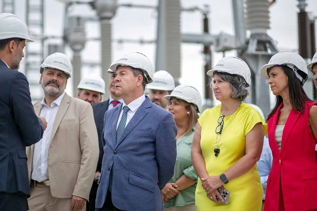 Page inaugura la subestación eléctrica de Calera y Chozas.