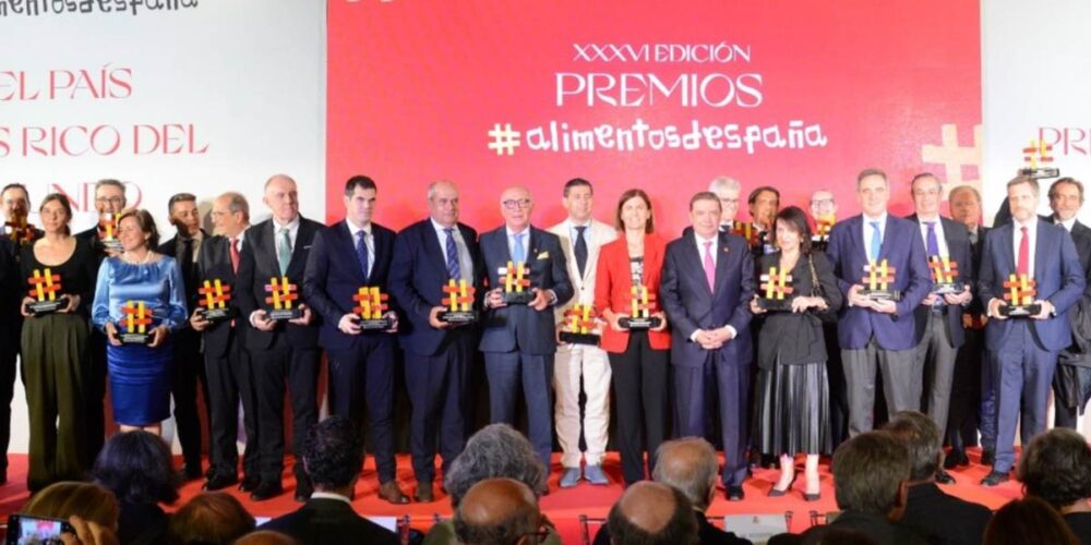 Foto de los premios de Alimentos de España. Foto: EP