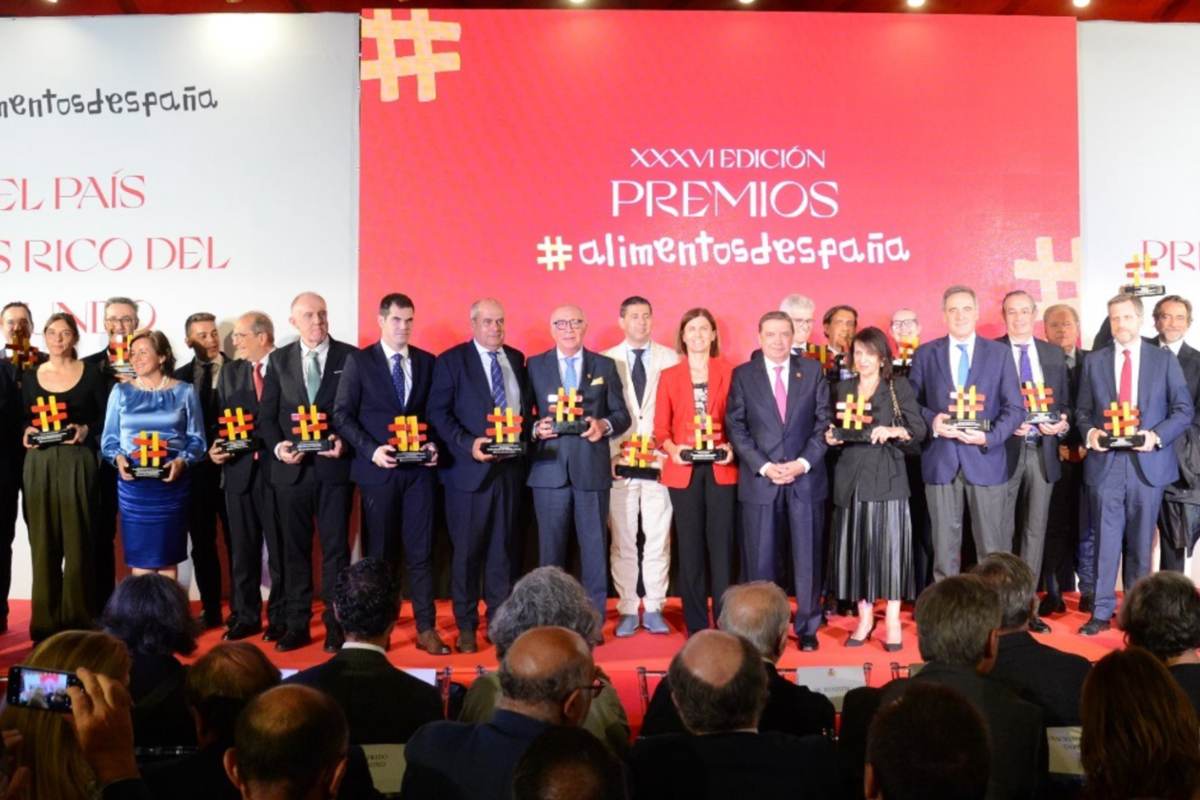 Foto de los premios de Alimentos de España. Foto: EP