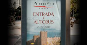 Puy du Fou:entrada y bus.