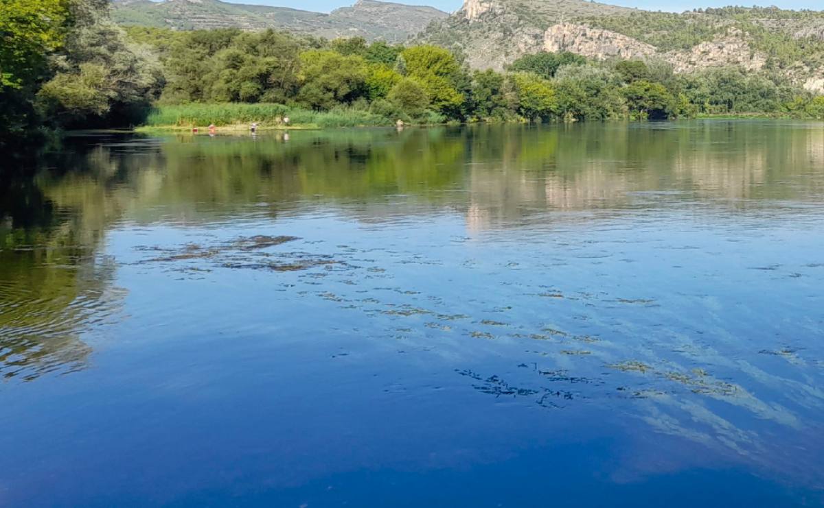 Crecida río Foto: CHE