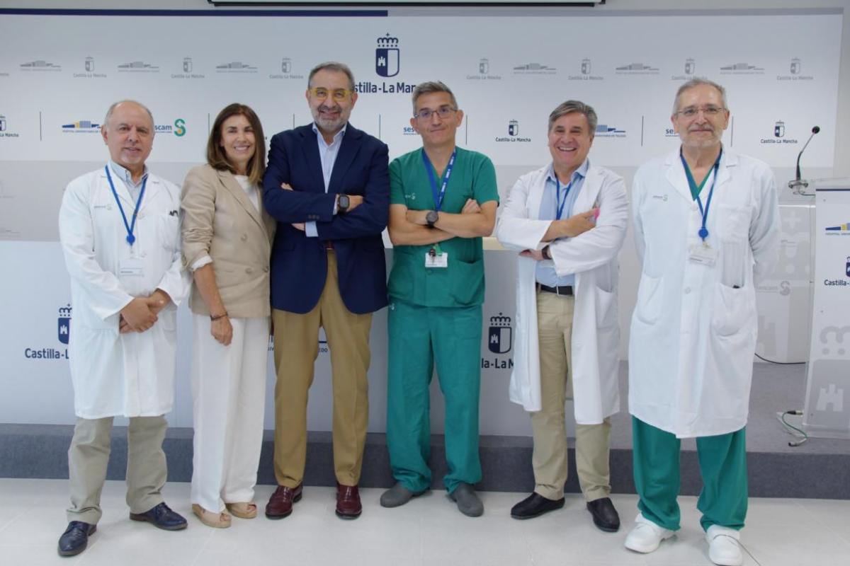 Visita del consejero de Sanidad al Hospital de Toledo