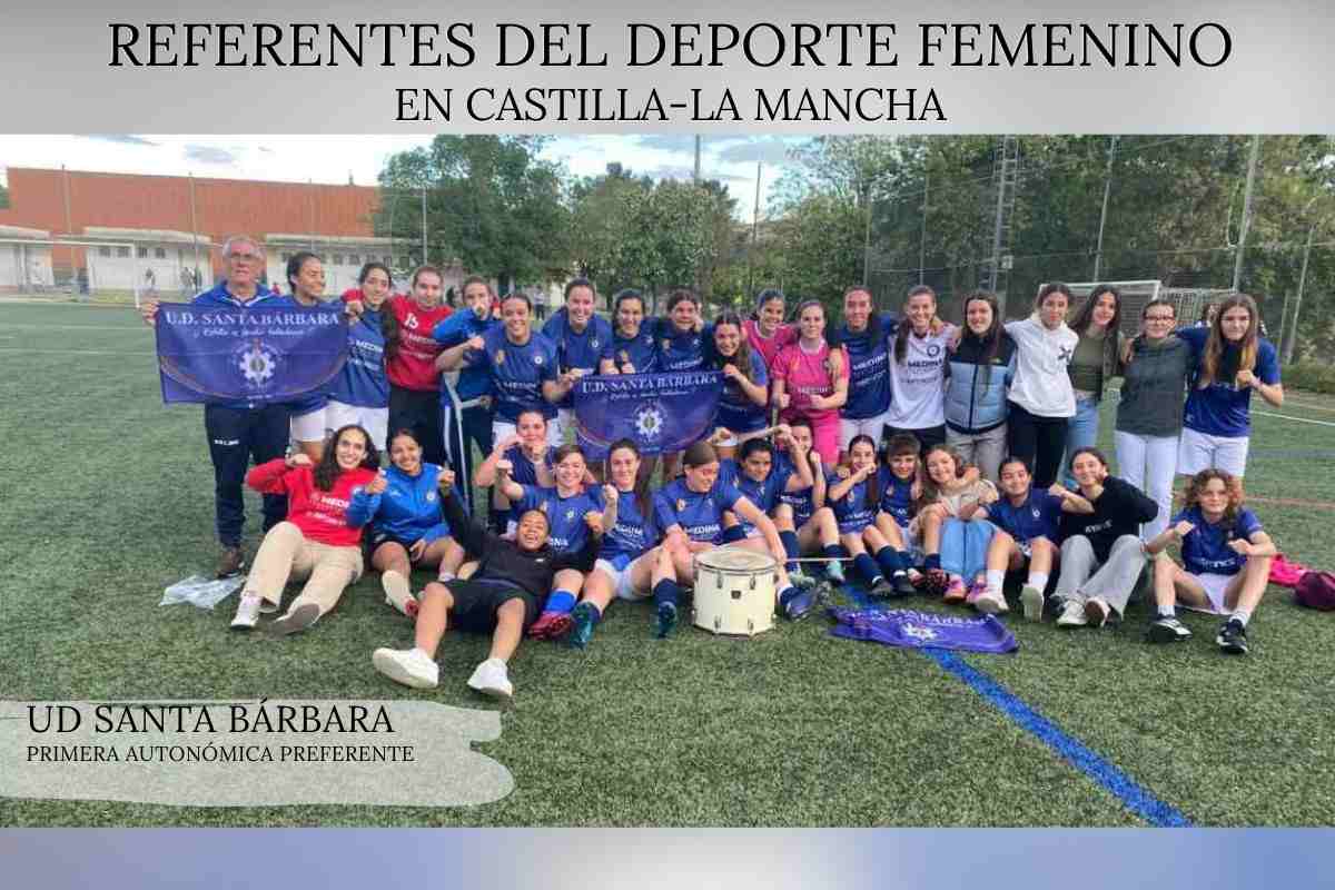 La UD Santa Bárbara femenina: el gran futuro de una cantera prometedora.