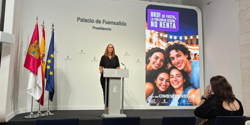 La consejera de Igualdad, Sara Simón. Foto: ENCLM/David Engenios