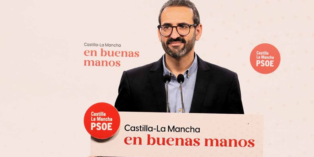 Sergio Gutiérrez, secretario de Organización del PSOE de Castilla-La Mancha.