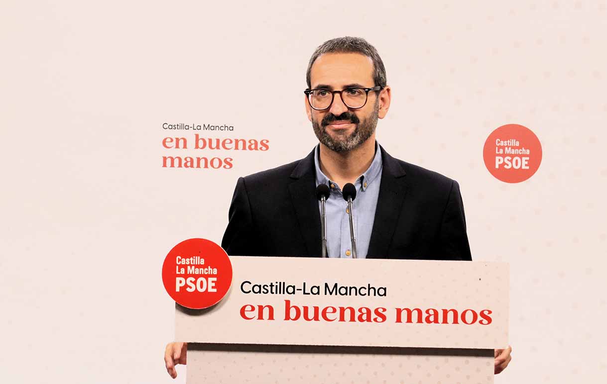 Sergio Gutiérrez, secretario de Organización del PSOE de Castilla-La Mancha.