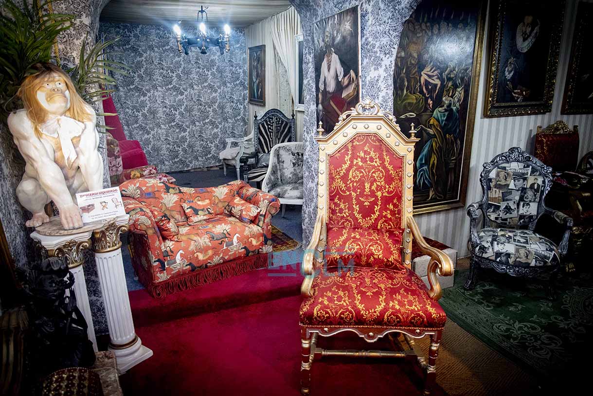 Interior de Tapicería Antonio Izquierdo.