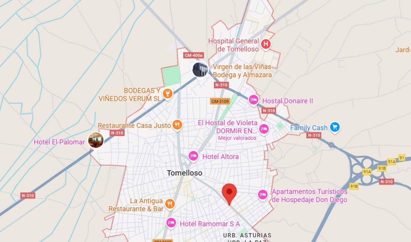Accidente laboral en Tomelloso.