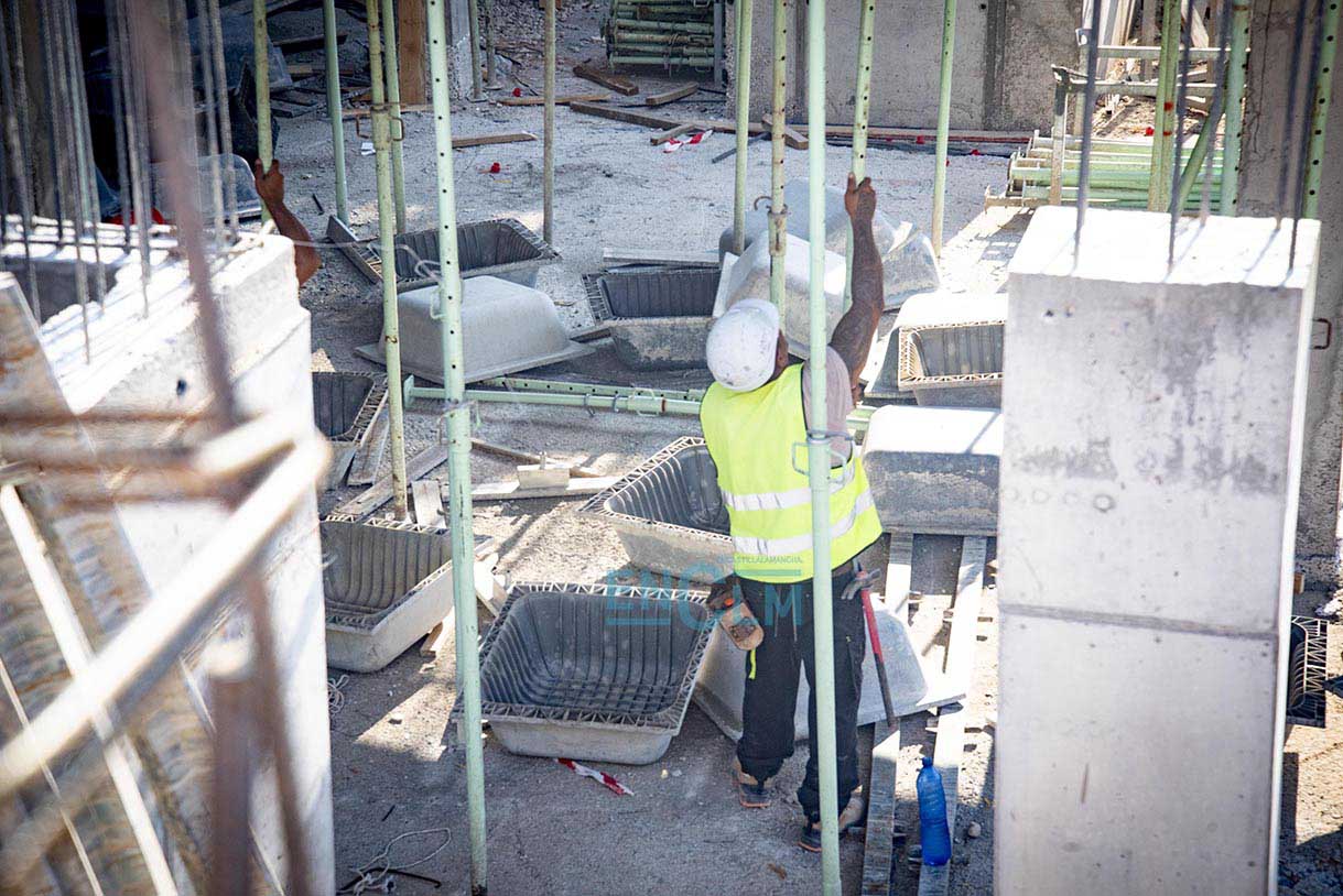 trabajadores, construcción, empleo, vivienda