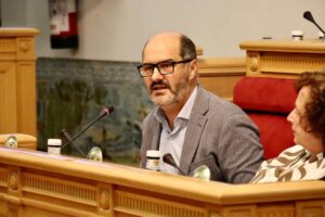 El portavoz del PP, José Manuel Velasco
