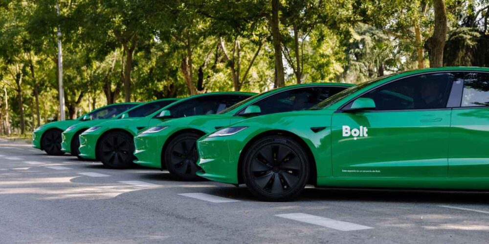 Imagen de la plataforma de movilidad Bolt