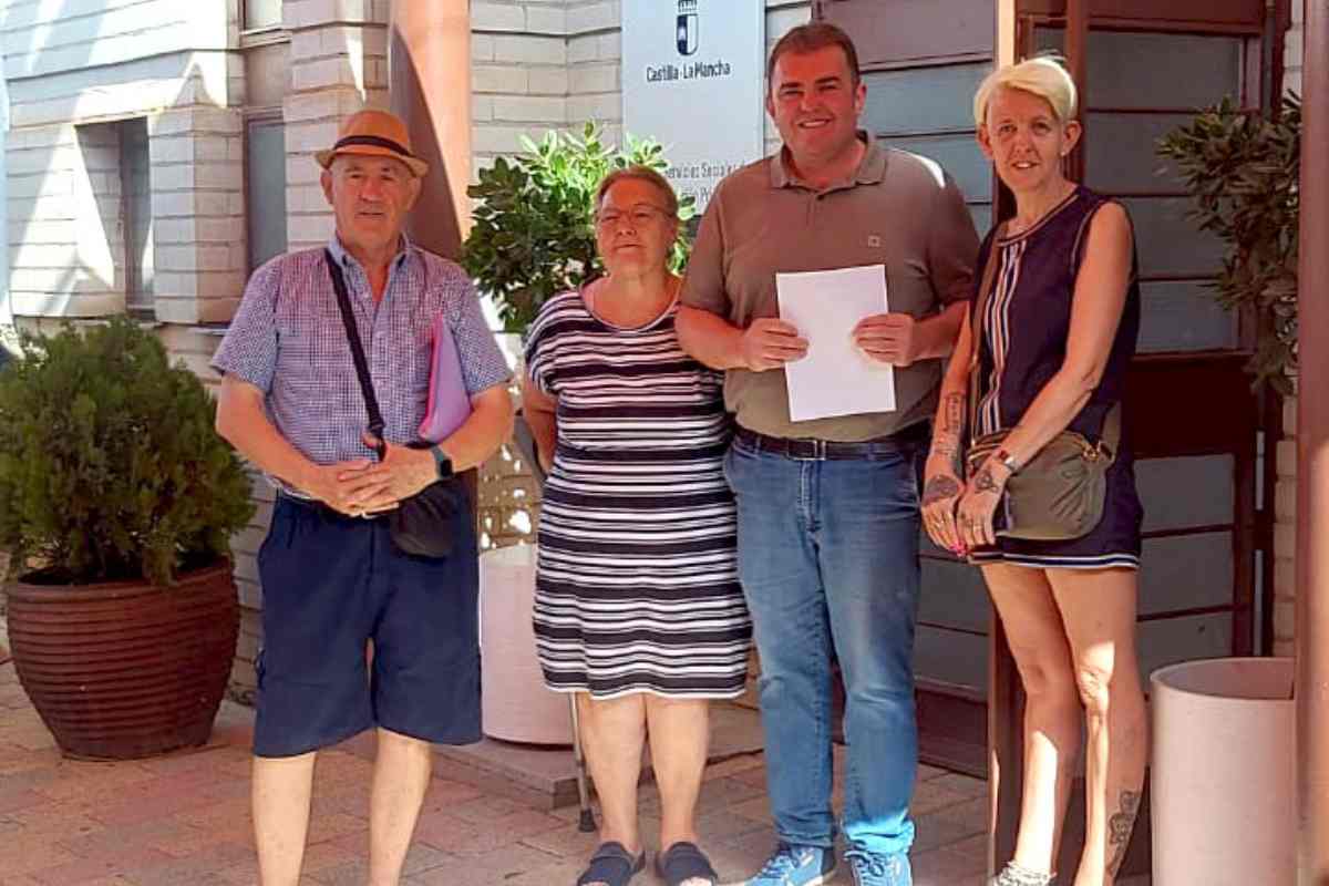 Los concejales del PSOE en el Ayuntamiento de Las Labores