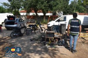 Operación de la Policía Nacional en Alcázar de San Juan