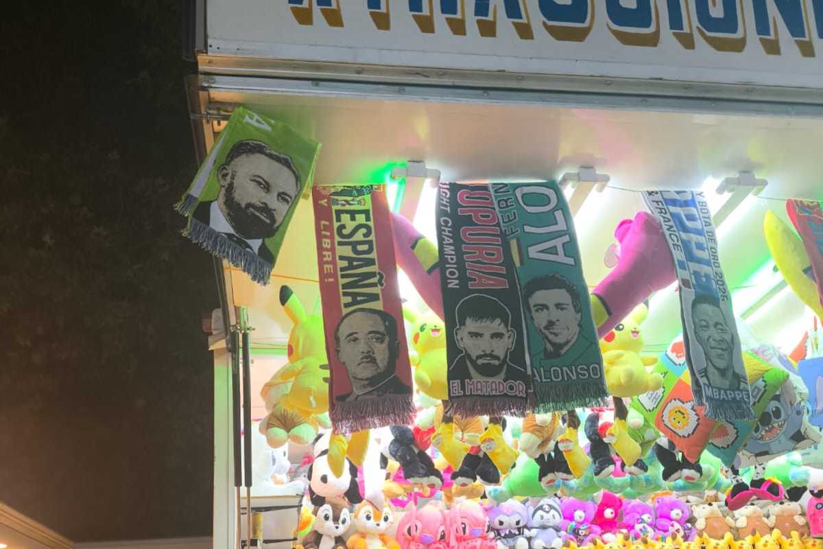 Uno de los puestos en la feria de Ciudad Real