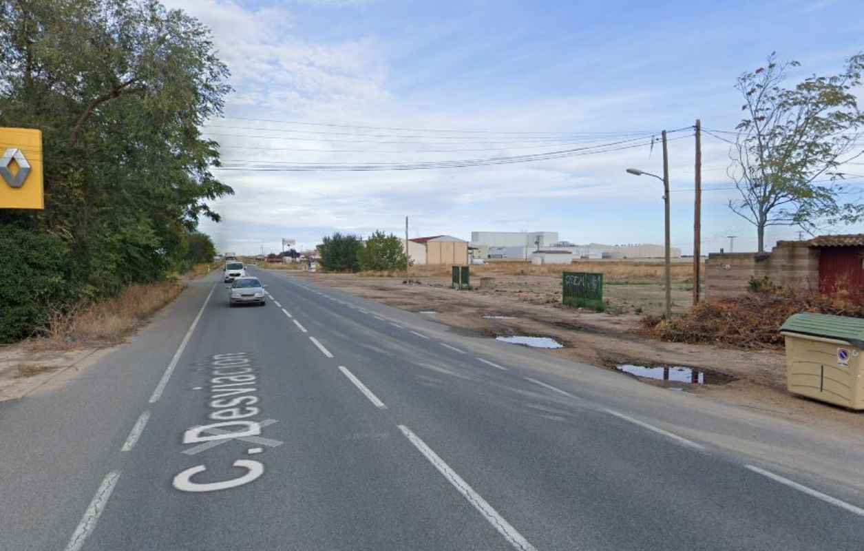 Accidente laboral en esta zona industrial de Corral de Almaguer, en la N-301.