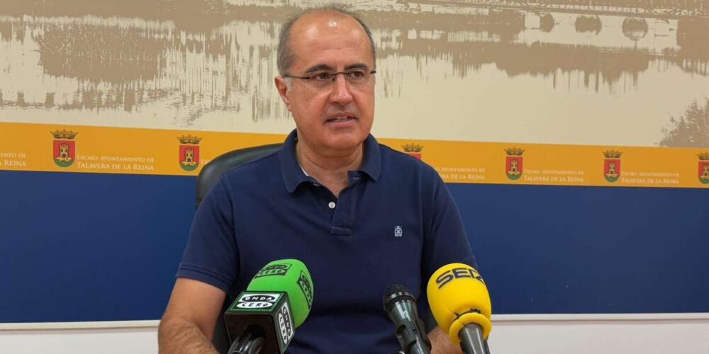 El portavoz del equipo de Gobierno municipal de Talavera de Reina, Jesús García-Barroso