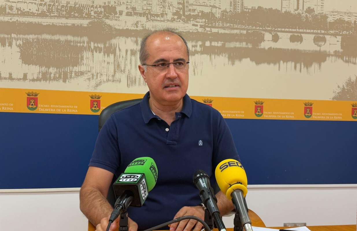 El portavoz del equipo de Gobierno municipal de Talavera de Reina, Jesús García-Barroso