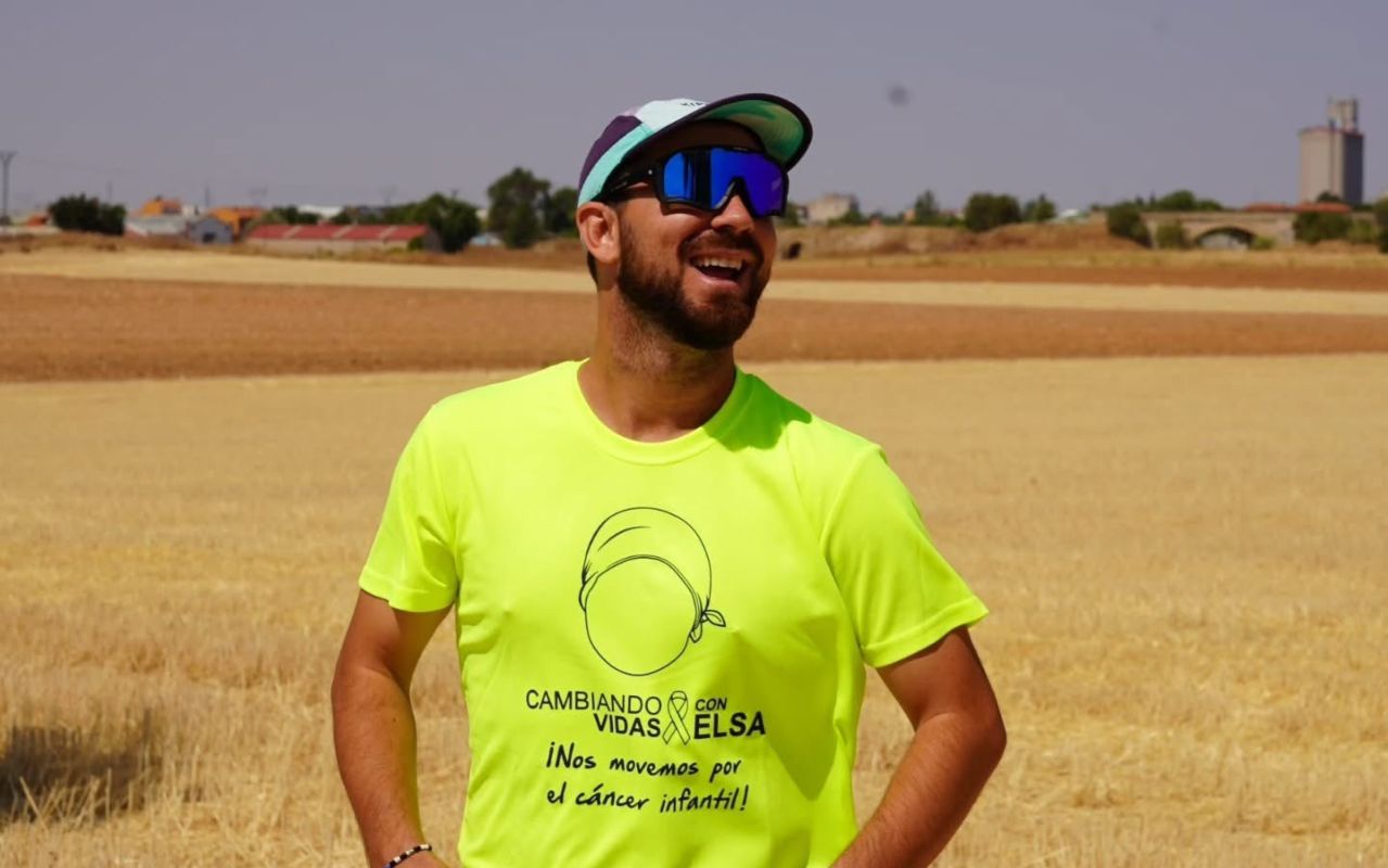 El Atleta taranconero Daniel Caballero.